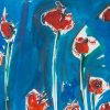 Poppies in blue 6