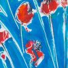 Poppies in blue 8