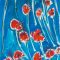 Poppies in blue 3