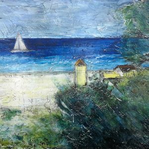 forte dei marti, pittura, painting on fresco
