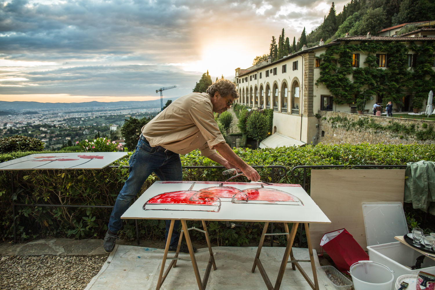 “Fresco Painting en Plein Air” Chapter I Villa San Michele