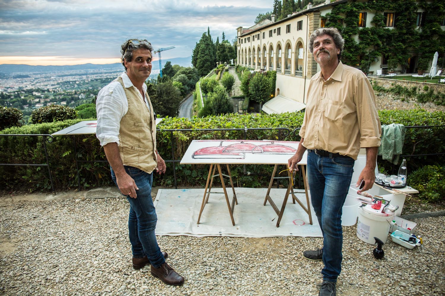 “Fresco Painting en Plein Air” Chapter I Villa San Michele