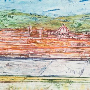 Florence landscape in color