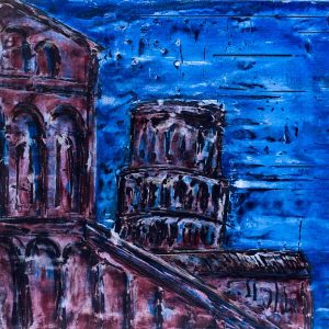 Pisa in blue