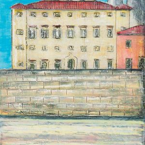 Villa La Massa and the river
