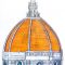 Florence Dome Orange 10