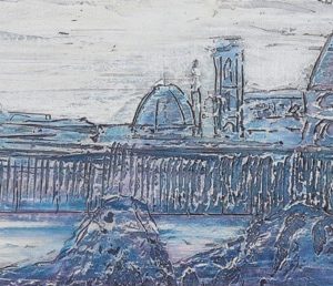 Florence Panoramic in Blue  