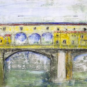 Old Bridge antique colored