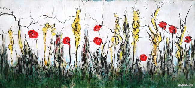 Grass and Poppies 1