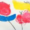 poppies, california flower, florentine art