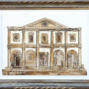 Villa San Michele, painting