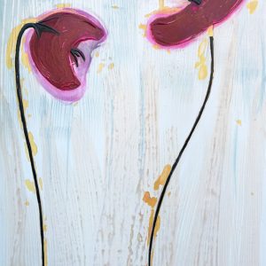 wooden poppies