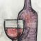 Glass and Bottle 16 x 32