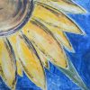 Sunflower in blu 48 x 48