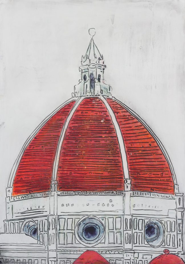 Duomo rosso 80 x 114