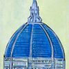 Duomo blu 110 x 140