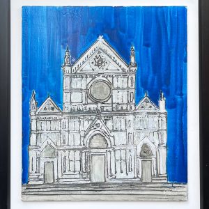 Santa Croce di sera