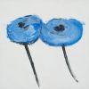 Blue square poppies 5