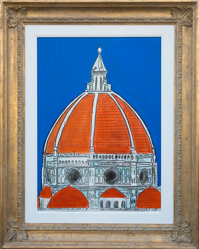 Duomo arancio e blu 1