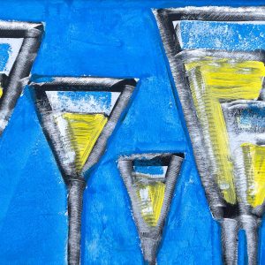 Chalices in Graffito