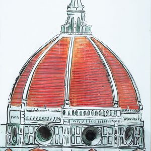 Duomo geranium red