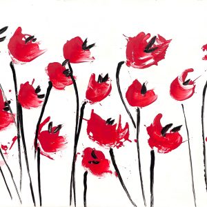 Red Poppies Landscape medium