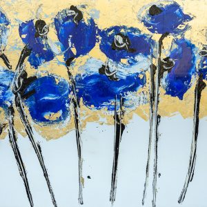 Papaveri Blu Oro Landscape 2022