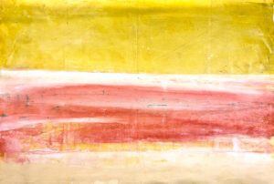 Astratto rosso e giallo