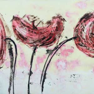 Red Rusty Poppies 