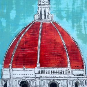florence dome red and blu