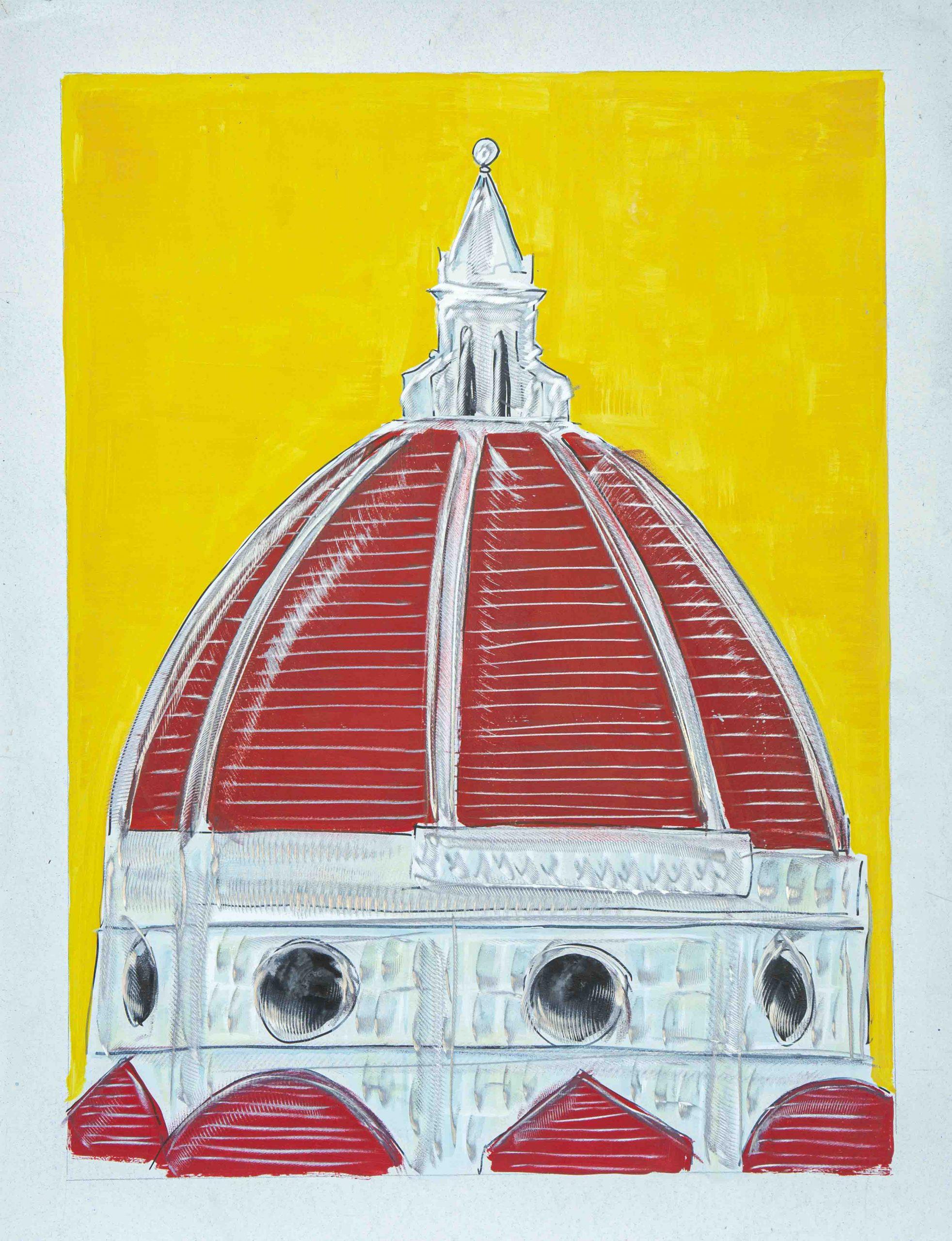 Florence Dome in Yellow