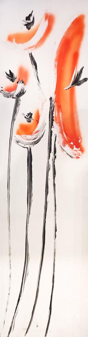 3 papaveri arancioni