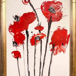 Red Poppies vertical 2025