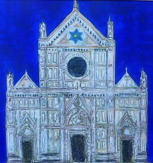 Santa Croce in Blue