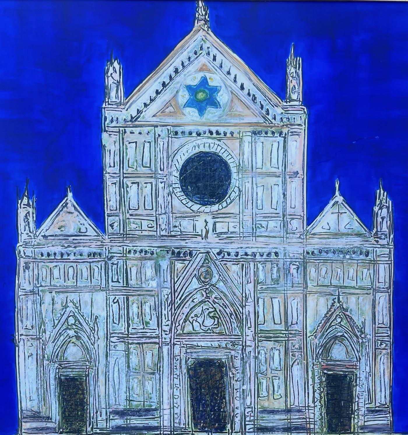 Santa Croce in Blue