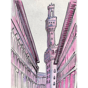 Purple Old Palace Tower