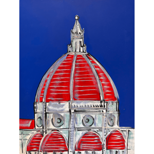 Red Dome in Blue