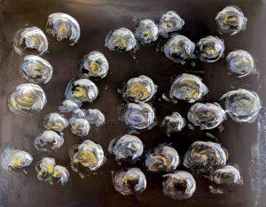 Night Roses in Black