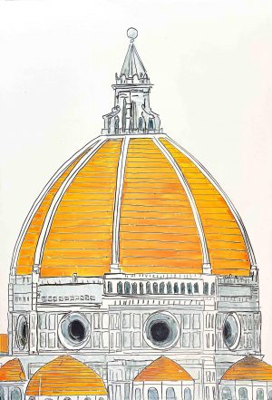 Florence Orange Dome